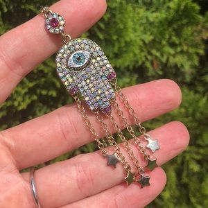 Betsey Johnson havisham bling pendant NWT’s